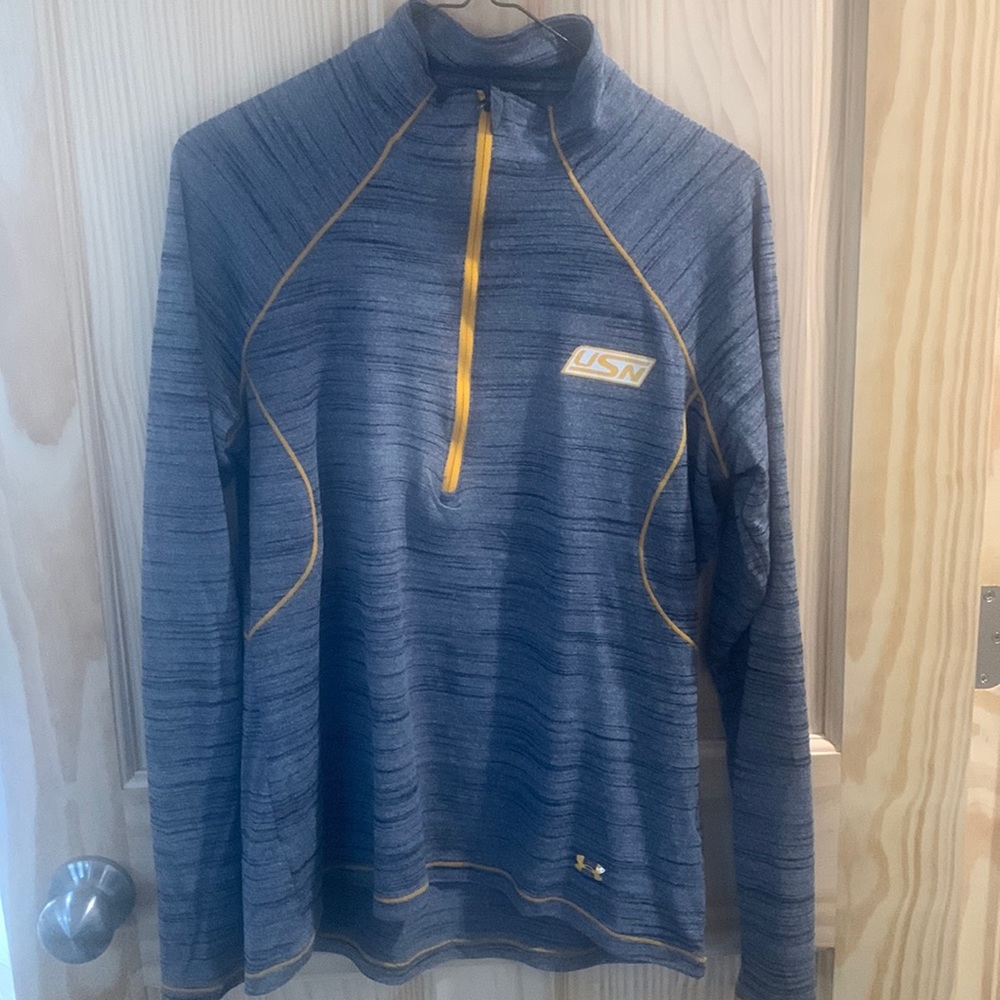 Running 1/2 zip shirt.